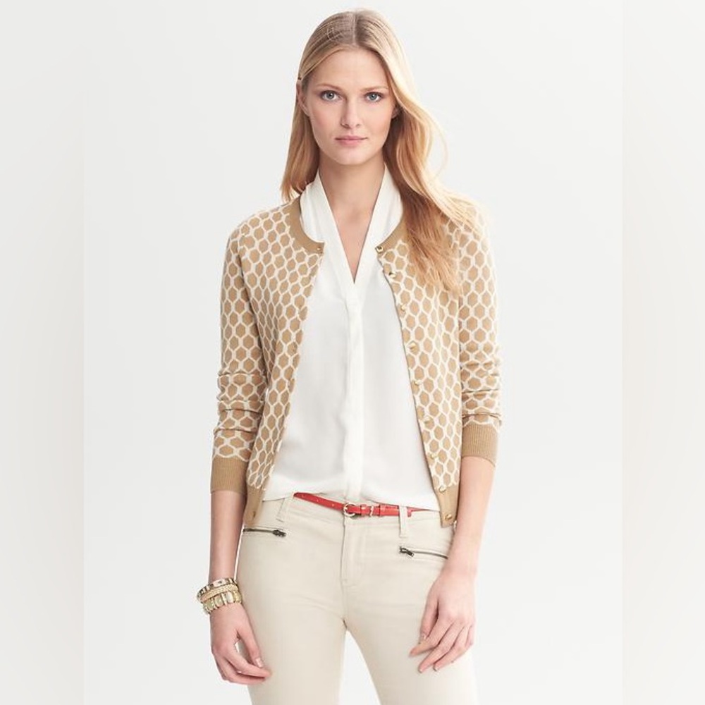 Banana Republic Anna honeycomb cardigan